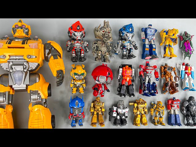 TRANSFORMERS Collectibles! DIY Mini Transformers 8: Bumblebee Hulkbuster, Megatron Chibi, Sound Wave