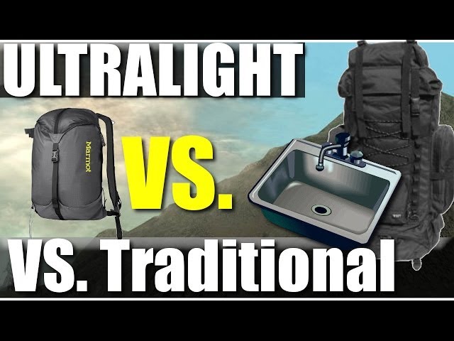 Ultralight vs Traditional Backpacking: Comfort or having Comforts