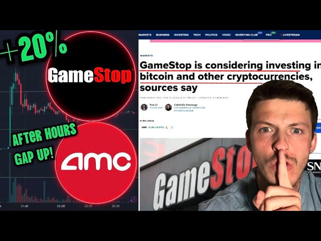 GAMESTOP BUYING BITCOIN | EMERGENCY UPLOAD*