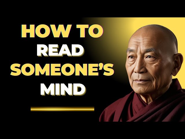 HOW TO READ PEOPLES MIND  Accurate tips to read body language and gestures  Buddhist story