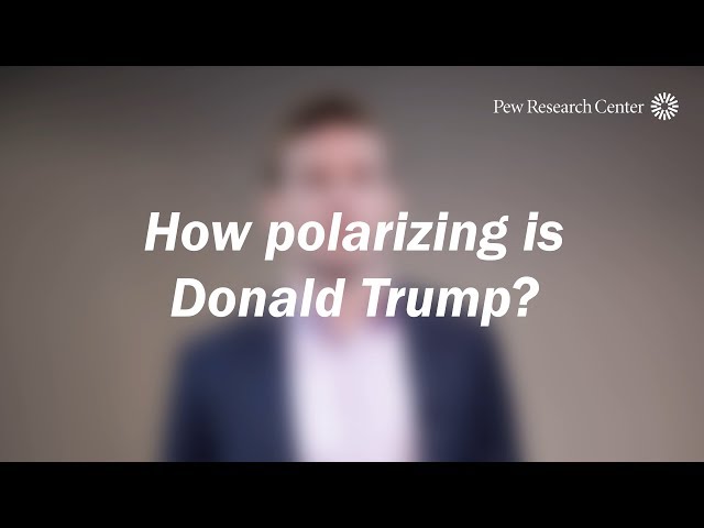 How polarizing is Donald Trump?