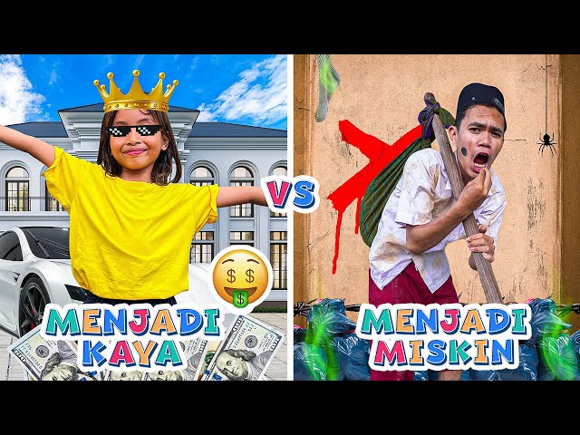 BOCIL KAYA VS BOCIL MISKIN | KOMPILASI VLOG 1 JAM LEIKA MENJADI KAYA DAN MISKIN