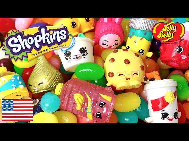 Shopkins Candy Bonanza Jelly Belly Cartoon Full Episode Egg Surprise Season 1 2 3 4 5 6 Blind Bag