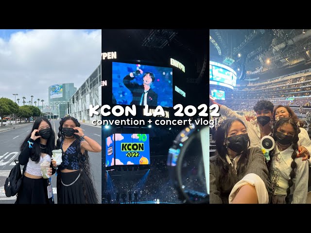 weekend in my life: kcon la 2022 vlog!