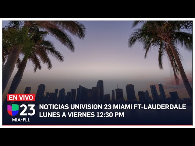 🔴 #EnVivo Noticias 23 12:30 pm Comunidad venezolana en Miami reacciona ante noticias sobre el TPS