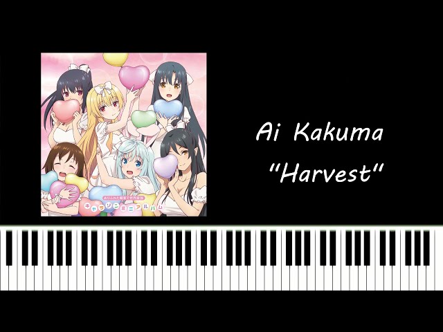 Arifureta OST - Harvest [piano arrangement + MIDI]