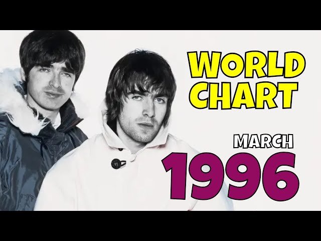 The BEST SONGS of March 1996 [The World Chart Airplay]