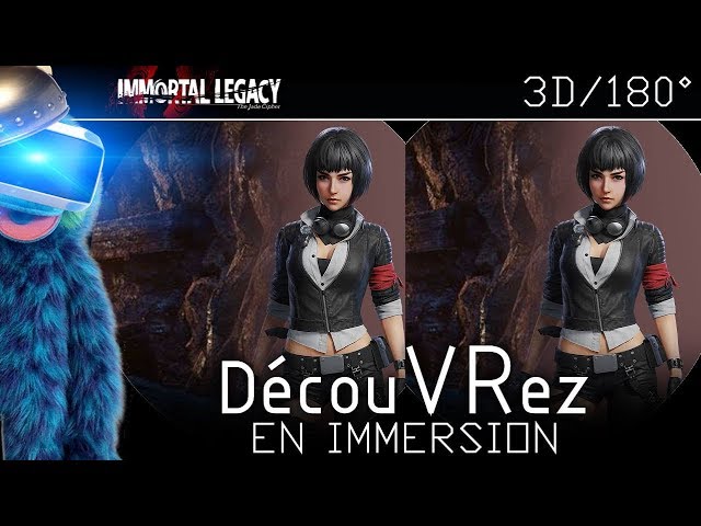 3D/180° : DécouVRez IMMORTAL LEGACY | En Immersion (PSVR) PS4 Pro | VR Singe