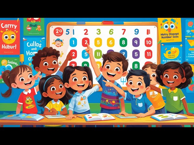 Counting 1-10 Song | 🔢 Number Songs for Children | 🎈 Kids Pulse TV 🎶