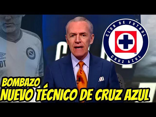 ¡SE ACABÓ LA NOVELA! CRUZ AZUL CONFIRMA AL NUEVO DT, LLEGA MAÑANA PARA TOMAR EL MANDO!