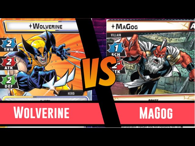 Marvel Champions | Wolverine | Vs MaGog | True Solo | Aggression | Deck Testing | Mojo Mania