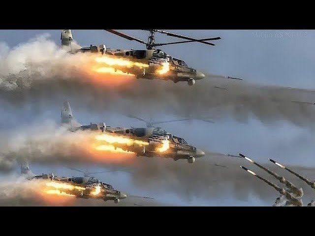 13 Minutes Ago! 9 Russian Ka-52 Combat Helicopters Destroyed by Advanced Ukrainian Rockets