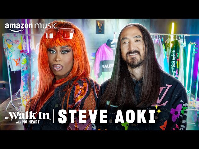 Steve Aoki’s Wardrobe Is A NFT Dream Come True | The Walk In | Amazon Music