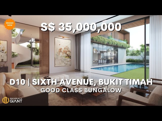 Brand New Sixth Avenue Good Class Bungalow in Bukit Timah