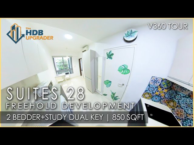 For Sale - Suites 28 - Freehold 2 Bedder + Study Dual Key [VR 360 Video]