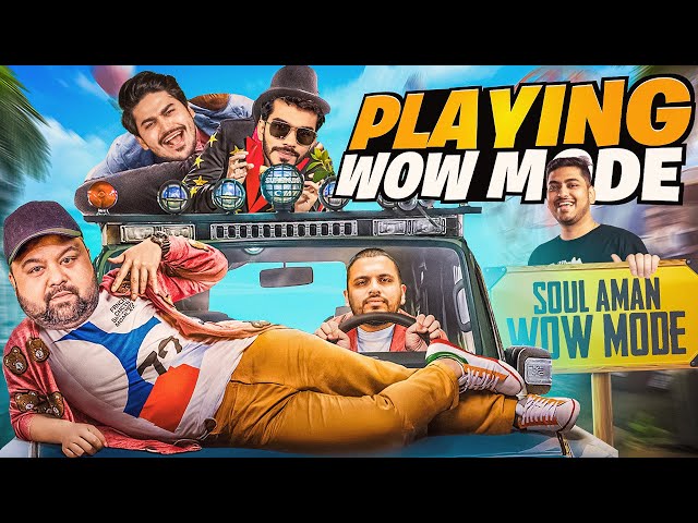 GOLDY BHAI GOES WOW ! 🤯🔥 Trying Aman’s WOW Mode Map in BGMI