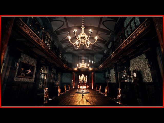 Resident Evil Clock And Thunder Dining Room OST! Resident Evil Ambience 3 Hours