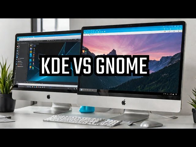 KDE vs GNOME: Which DE is better? 🔥