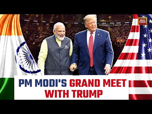 PM Modi US Visit: PM Modi-Donald Trump Meet  | PM Modi In USA | Trump Welcomes Modi