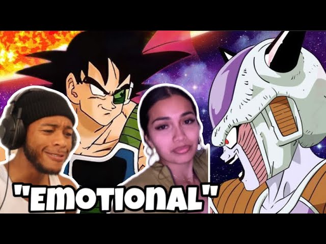 Girlfriend's EMOTIONAL Reaction to Bardock The Father Of Goku Special!