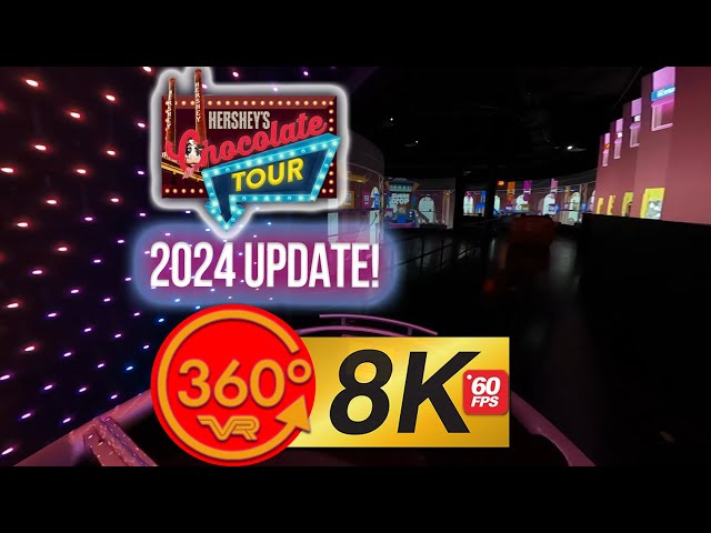 Hershey's Chocolate Tour 2024 POV at Hershey's Chocolate World 360 VR