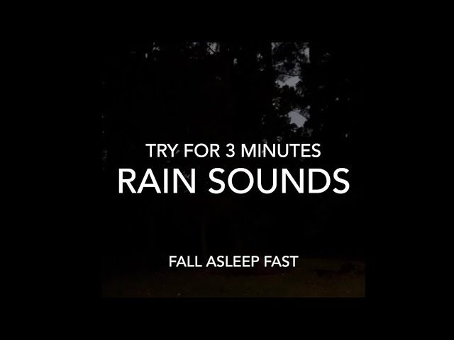 Rain Sounds for sleep #meditation#stress relief￼