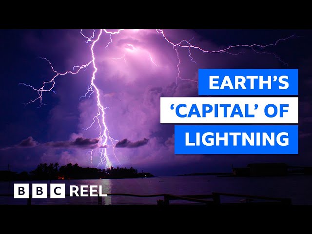 The remote lake where lightning strikes 1.6 million times per year – BBC REEL