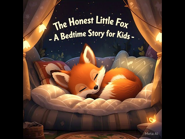 The Honest Fox 🦊 | A Beautiful Moral Story for Kids | Bedtime Story with a Valuable Lesson