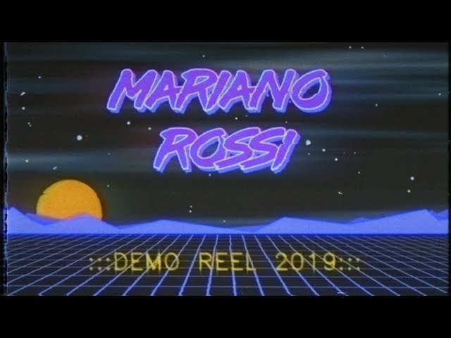 Mariano Rossi 2019 Motion Graphics Demo Reel