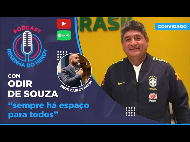 RESENHA DO HERDY - Com Odir de Souza "FISIOTERAPEUTA DA SELEÇÃO" #fiquememcasa