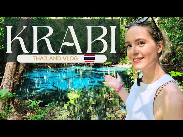 Krabi, Thailand🇹🇭 (exploring that stunning blue pool, emerald pool & hot spring)