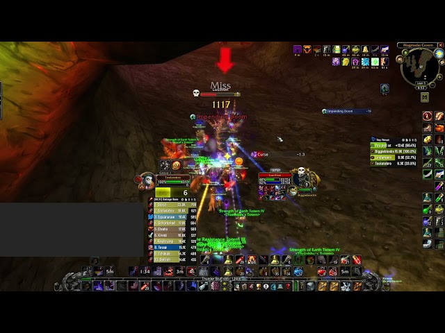 Lucifron Boss kill Rogue Molten Core WoW Classic Fresh Anniversary