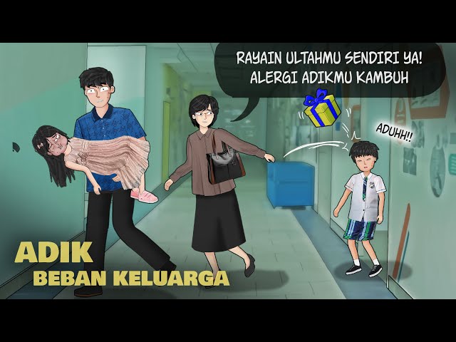 Adikku si Cacat beban Keluarga | Kartun Animasi Drama Imlek