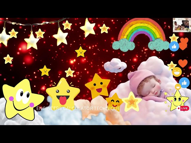 twinkle twinkle little star lullaby/baby relaxing and calming music / no annoying middle ads