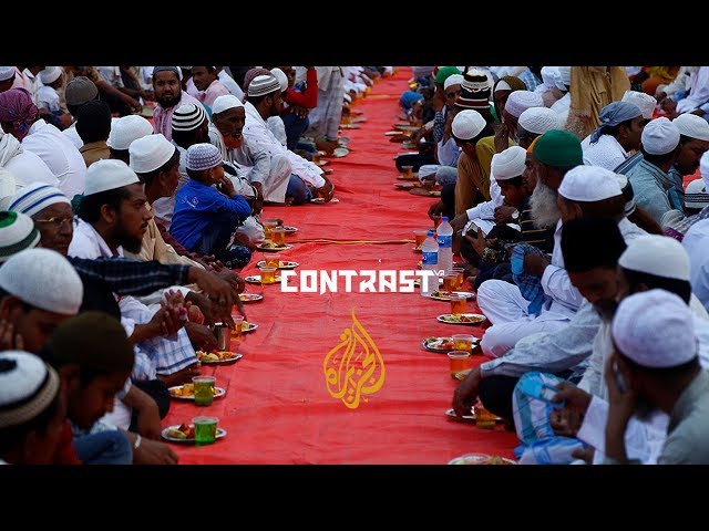 Breaking fast at Ajmer Sharif Dargah