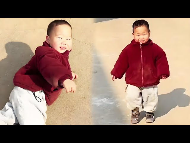 [Super Meng Twins] After falling down  they clapped themselves and got up. It's getting worse and w