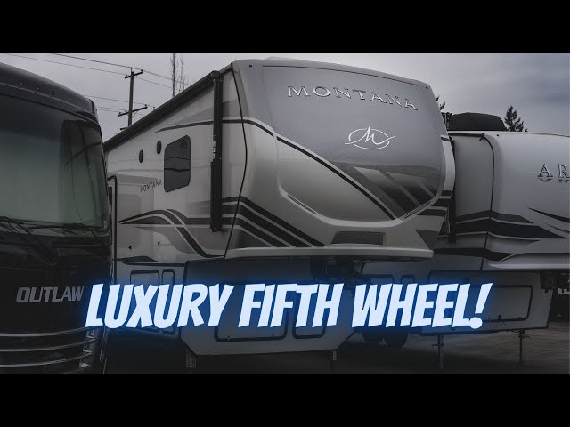 Could you LIVE in this luxury fifth wheel?