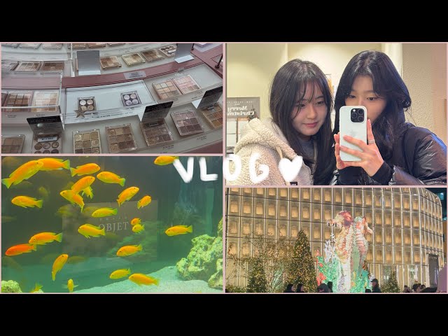 [korea vlog🪷] seongsu date | fish photobooth | popups | nyunyu gangnam | cafes and mukbang yum