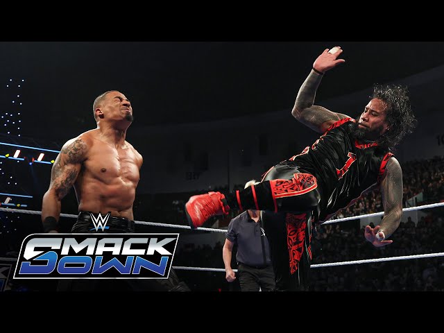 Jimmy Uso battles Carmelo Hayes in a thriller: SmackDown highlights, Jan. 17, 2025