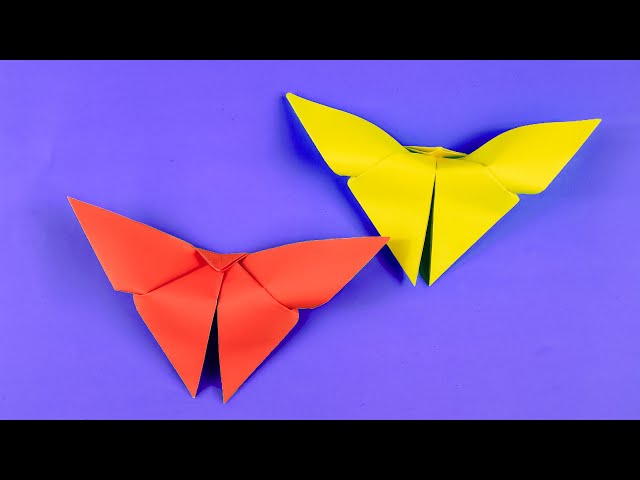 Easy Origami Butterfly | How To Make an Origami Butterfly | Paper Butterfly