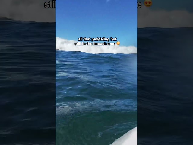 POV: average day surfing on the north shore 😳