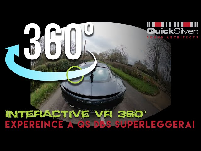 Aston Martin DBS Superleggera Interactive VR 360 Sport Exhaust Sound Experience