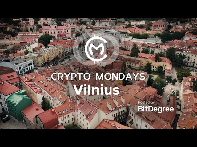 Crypto Mondays Vilnius, Hosted by BitDegree