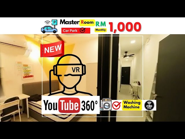 360° VR Video Tour Master Room - Best Watch Using Desktop