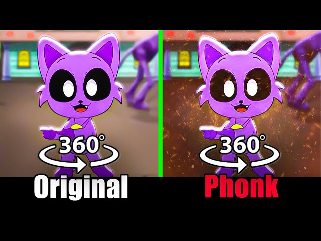 360° VR CatNap PokeDance Original vs Ultrafunk Version