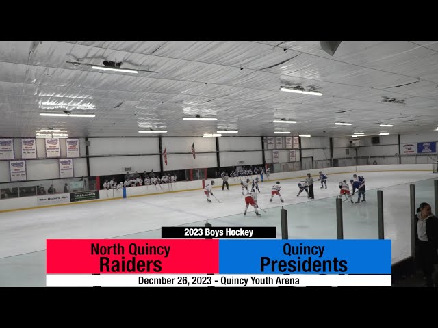 QATV Sports: Quincy vs North Quincy Hockey (December 26, 2023)