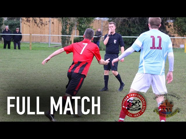 Wymondham Town VS Thetford Town | Full Match | Norfolk Senior Cup