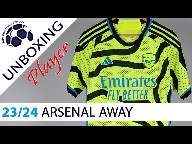 Arsenal Away Jersey 23/24 Ødegaard (Kitgg) Player Version Unboxing Review