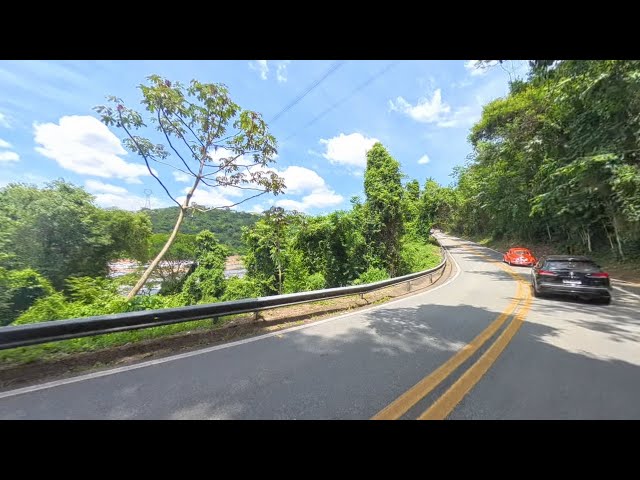 De Barueri - SP até a Fazenda de Chocolate em Itu - SP pela estrada dos romeiros  cb300f - 360 graus