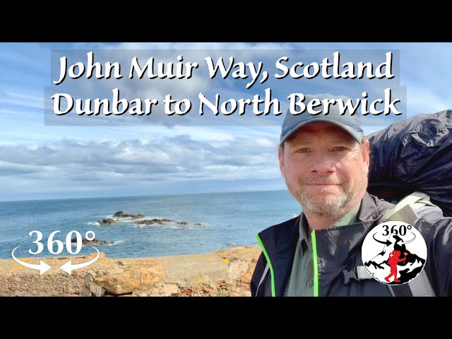 Immersive VR Scotland: Day 1 Hiking the John Muir Way in Scotland (360 degree VR Videos of Scotland)